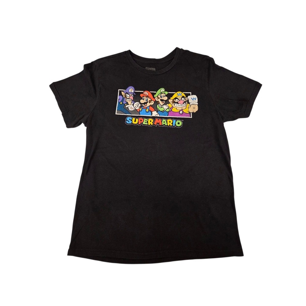 Super Mario Bros.‎ Kids Graphic Tee XL (tiny pinhole)